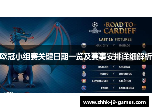 欧冠小组赛关键日期一览及赛事安排详细解析